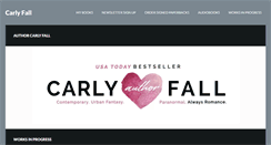 Desktop Screenshot of carlyfall.com