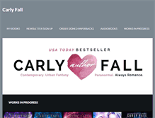Tablet Screenshot of carlyfall.com